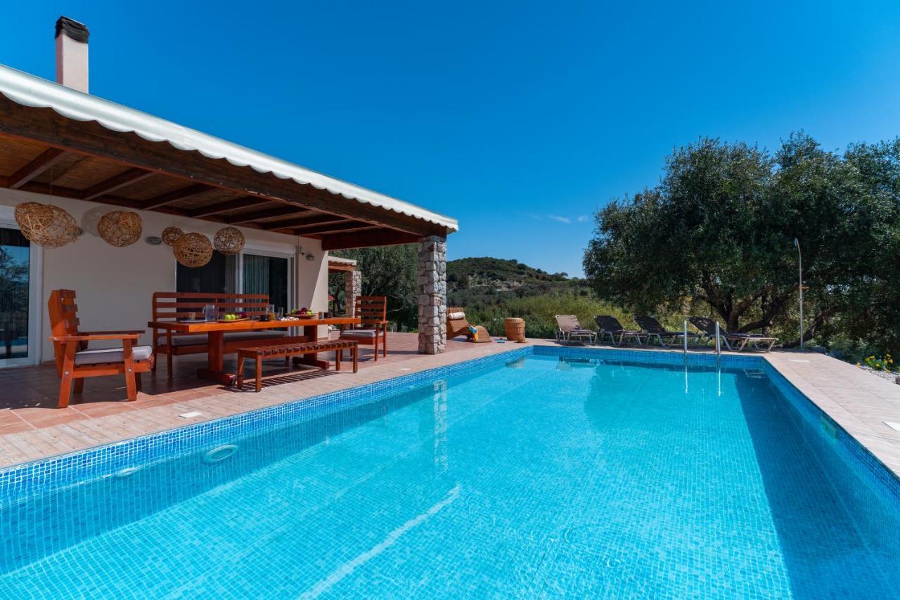 Olive Private Villa Swimming Pool 5 Bdr Kolymbia Rhodes Kültér fotó