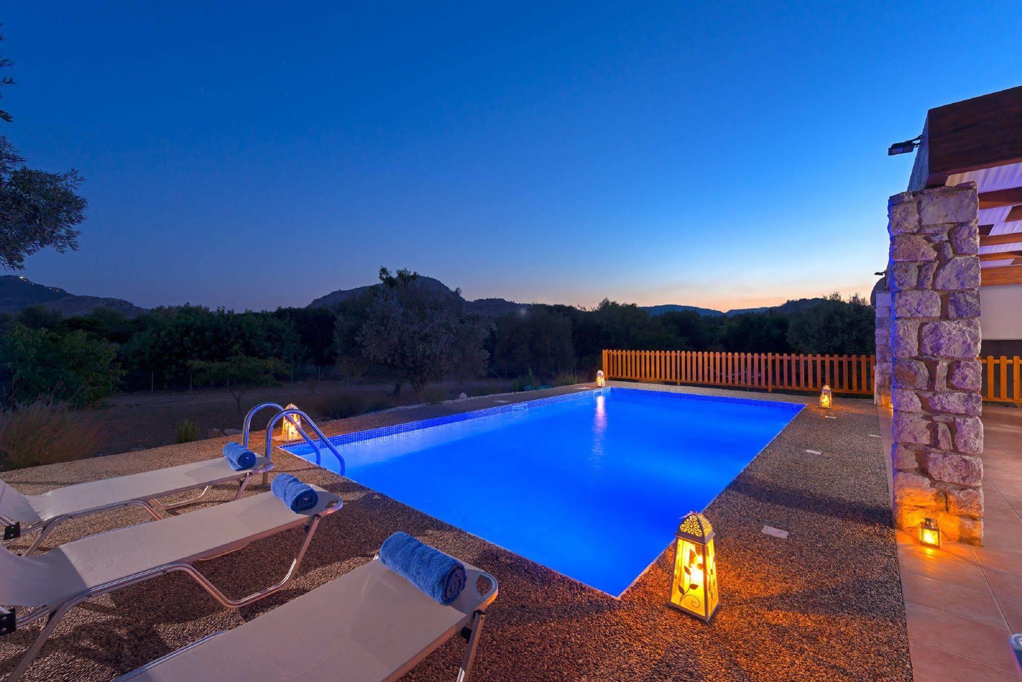 Olive Private Villa Swimming Pool 5 Bdr Kolymbia Rhodes Kültér fotó