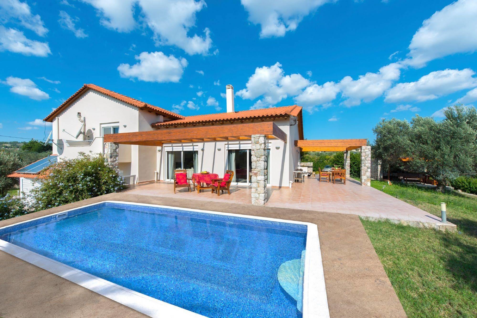 Olive Private Villa Swimming Pool 5 Bdr Kolymbia Rhodes Kültér fotó