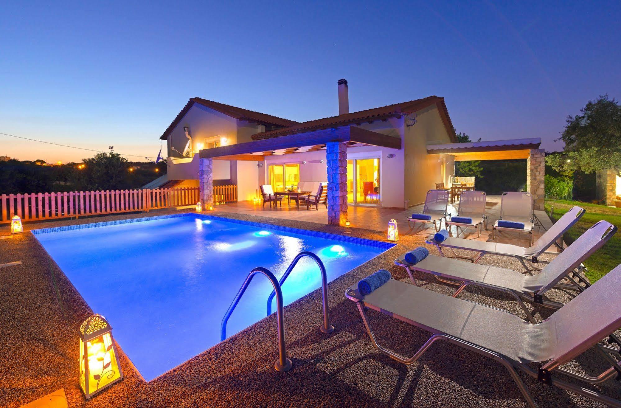 Olive Private Villa Swimming Pool 5 Bdr Kolymbia Rhodes Kültér fotó
